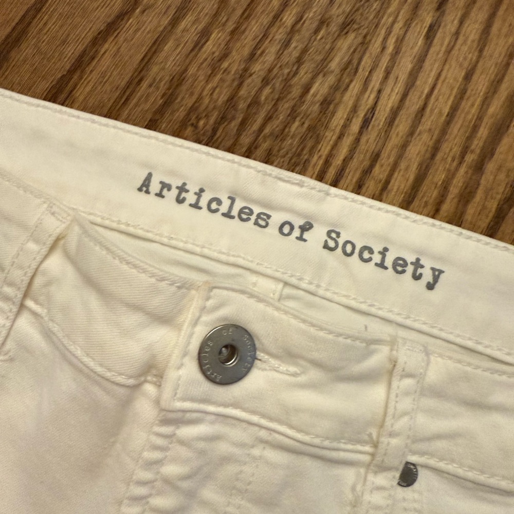 Articles of Society white skinny jeans